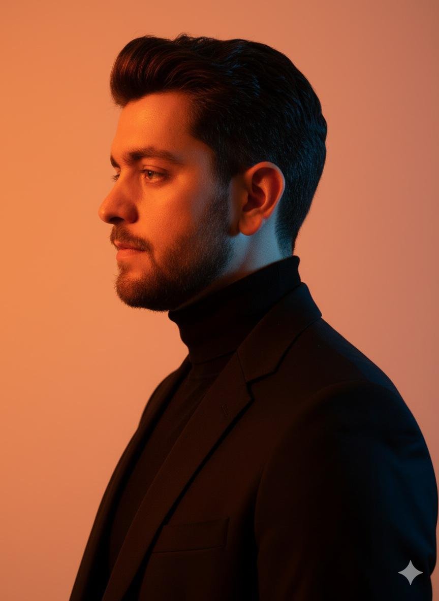 The Orange Halo: Cinematic Portrait preview