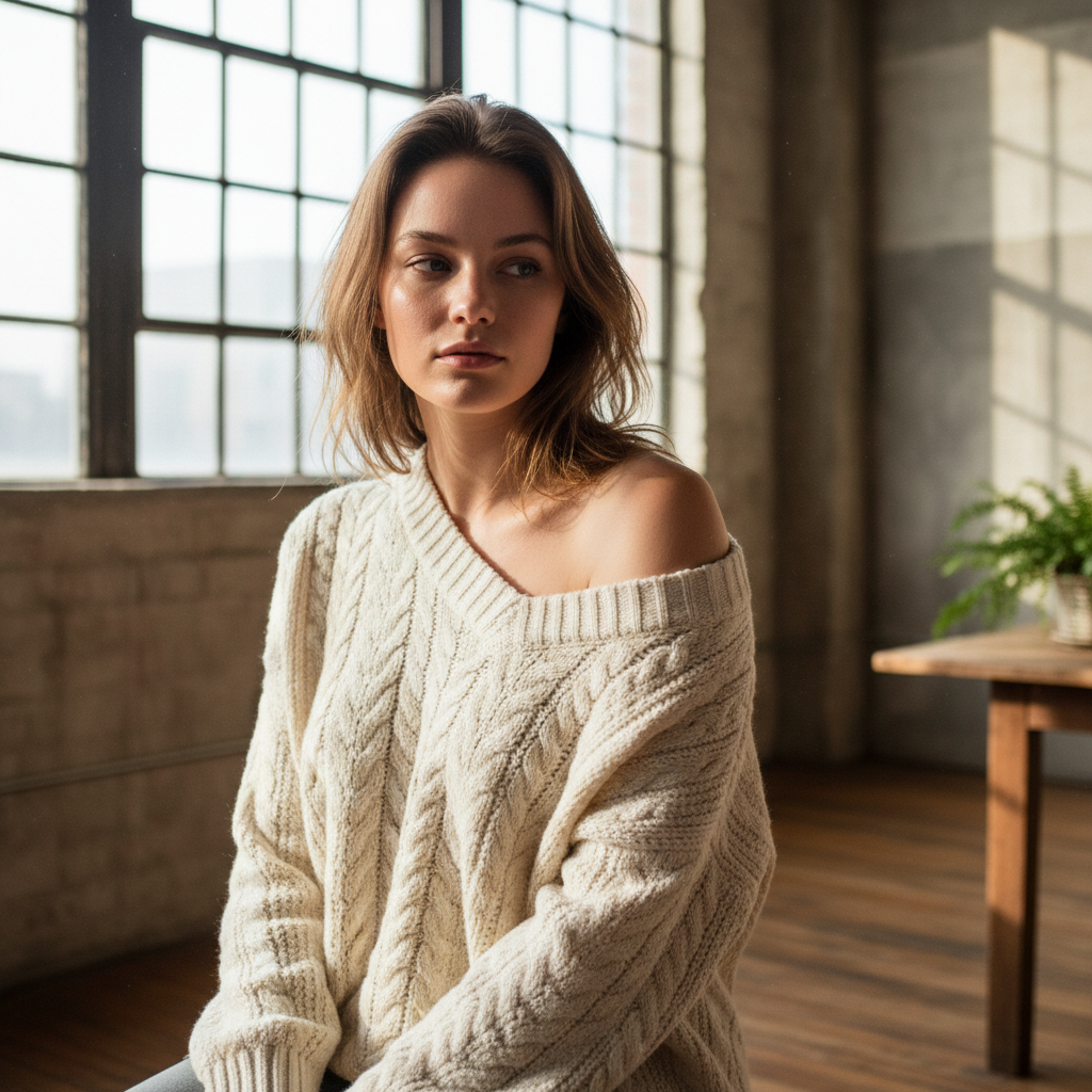 SoHo Loft Morning: Soft Light Portrait preview